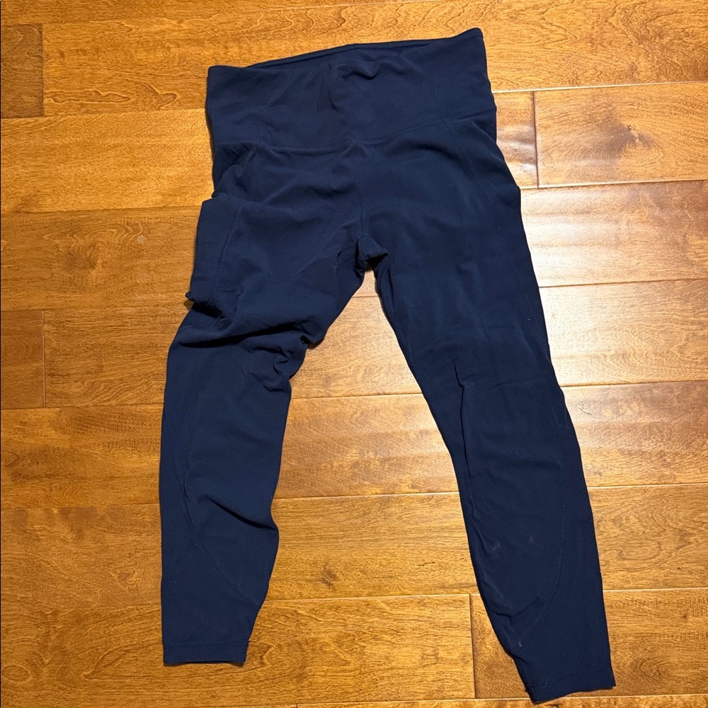 Athleta Navy Blue Leggings